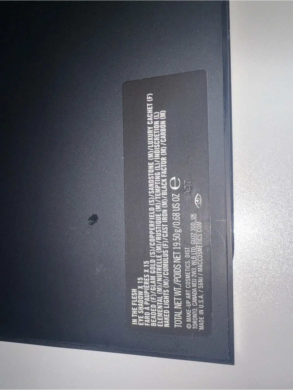 Mac Cosmetics In the Flesh eyeshadow palette